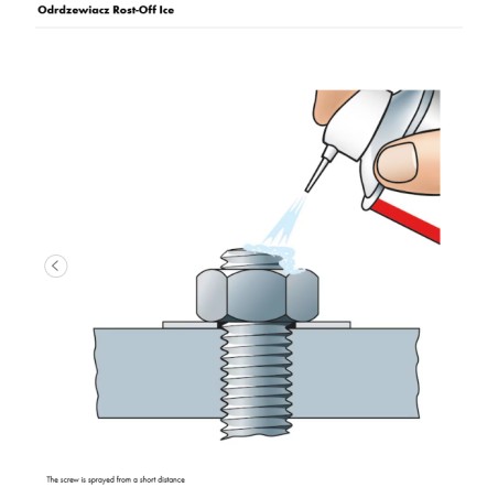 WURTH Odrdzewiacz ROST OFF ICE 400ml (0893240)