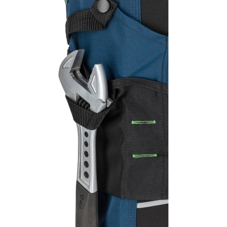 LAHTI PRO Spodnie Męskie Robocze Stretch Petrol Blue 3XL (L4056006)