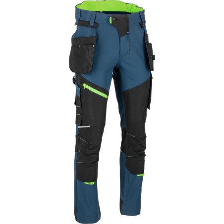 LAHTI PRO Spodnie Stretch Petrol Blue 2XL (L4056005)