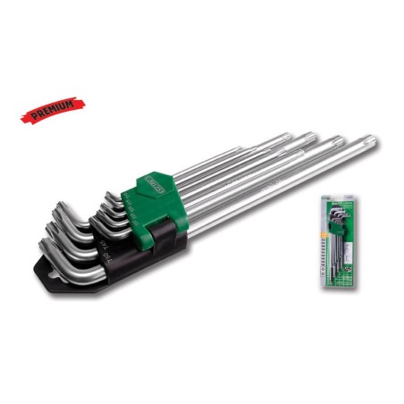 Stalco Kpl. Imbusów Torx Długich 9szt.