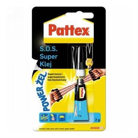 Klej PATTEX SOS Super Żel 2g