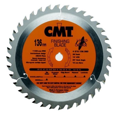 CMT Piła spiekowa 130x1,3/0,8/16 z-12 FTG+ATB25