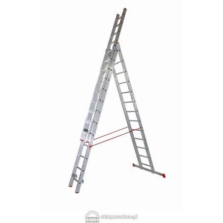 Drabina Alum. Trzyelementowa 3x13 VHR PROFI