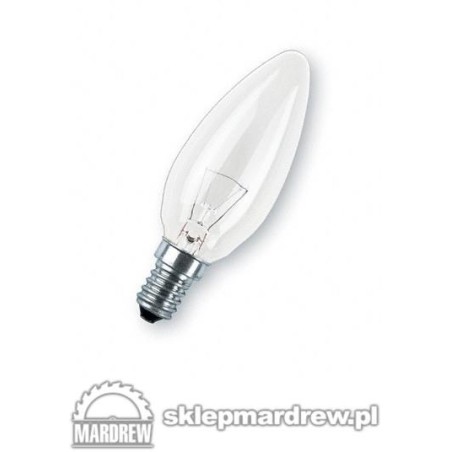 E Żarówka E 14 25W,40W,60W świe .przezr.