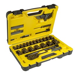 STANLEY Kpl. Kluczy Nasadowych 78szt. TECH3