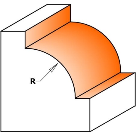 CMT Frez 927.080.11 D-28,6x12,7 d-8mm R ćwierć.