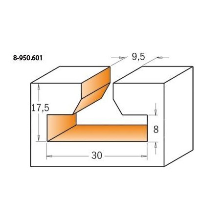 CMT Frez 950.601.11