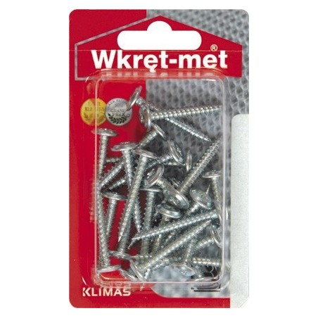 W Blister Wkrętów Podkładkowych Ocynk 4,2x13