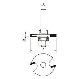 G Frez Trzpieniowy FT914-4008-0001 2