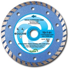 COVAL Tarcza Diamentowa Turbo 115mm