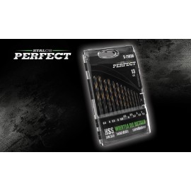 Stalco Kpl. Wierteł do metalu 13szt. PERFECT