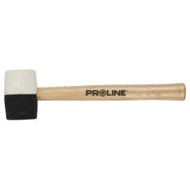 PRO Młotek Gumowy Czarno-Biały 340g