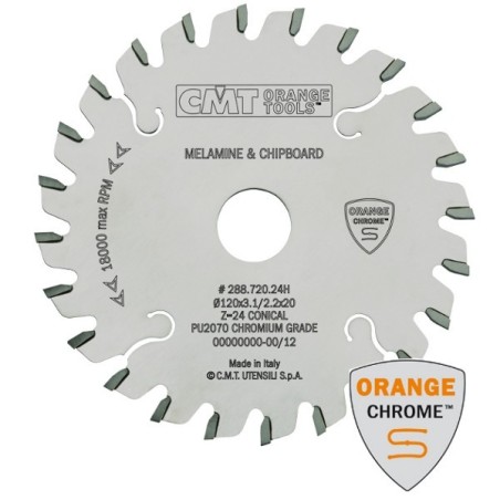 CMT Podcinak Trap. 125x3,1-4,3/20 z-24 CHROM
